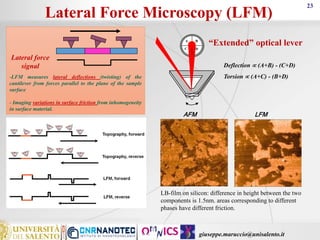 10 Scanning probe microscopy and nanomechanics | PDF