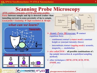 10 Scanning probe microscopy and nanomechanics | PDF