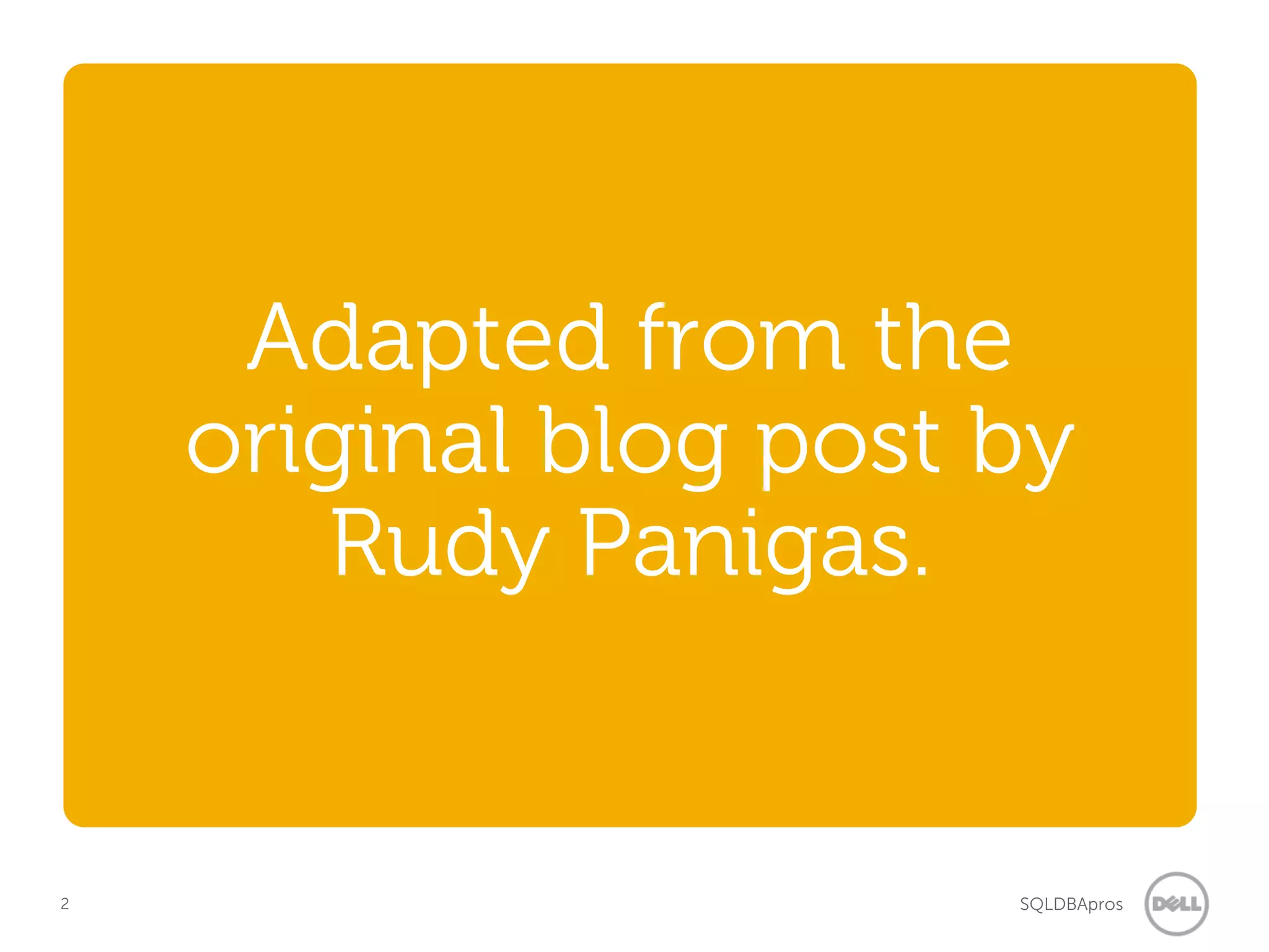 10 SQL Server Metrics to Monitor | PPT