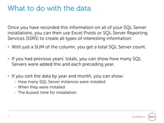 10 SQL Server Metrics to Monitor | PPT