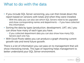 10 SQL Server Metrics to Monitor | PPT