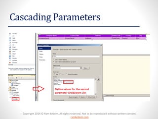SSRS Basic Parameters | PDF