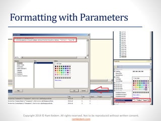 SSRS Basic Parameters | PDF