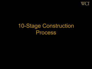 10-Stage Construction Process 