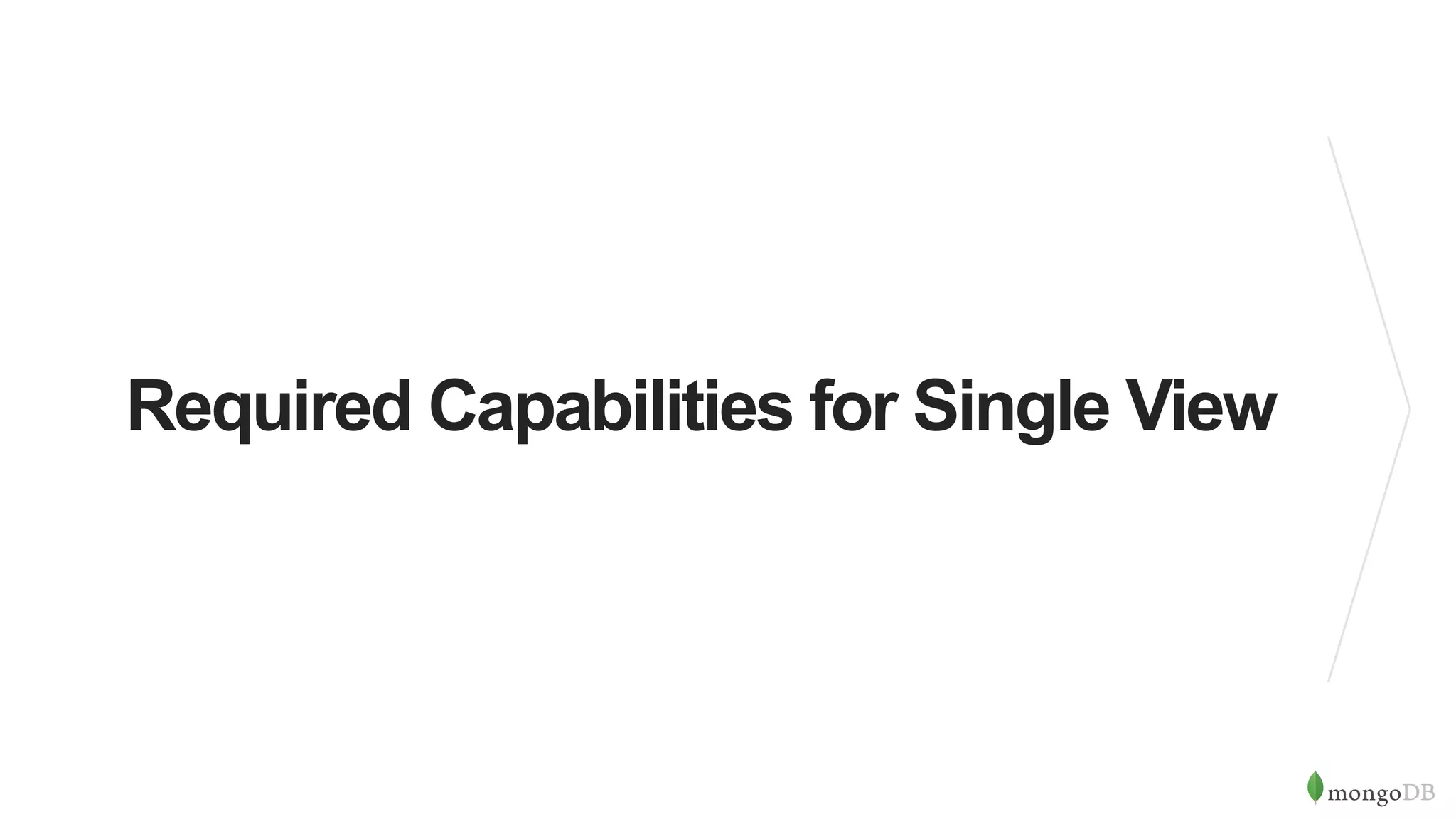 10-Step Methodology to Building a Single View with MongoDB | PPT | Free ...