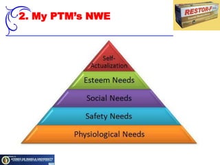 Lifestyle: active functioning adults, health conscious who wants to fight off diseases