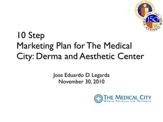 10 step marketing plan tmc dac