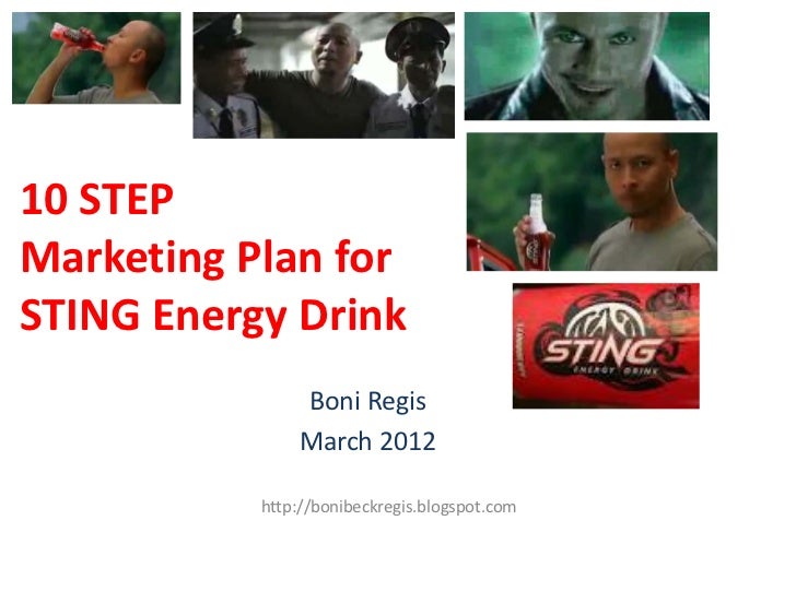 Sting Energy Drink Marketing Plan Sting Energy Drink Marketing Plan
