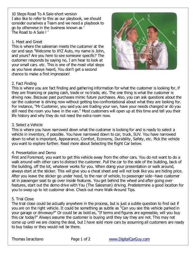 Car Sales Meet And Greet Script Car Sale and Rentals