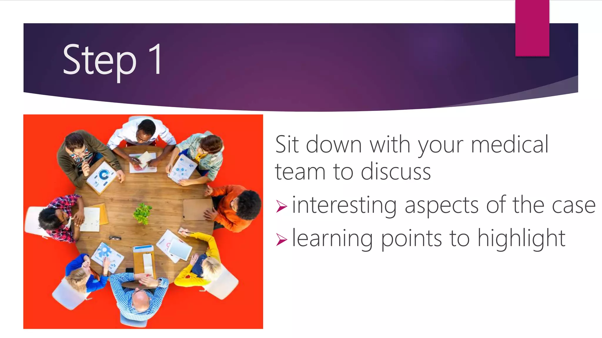 10 steps to case reportBMJ PPT