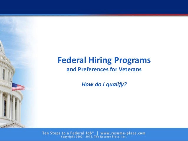 how to do a federal resumes