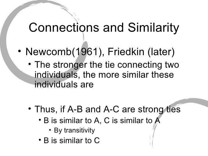 10 Strength Of Weak Ties