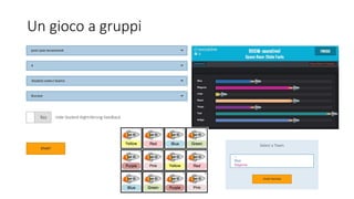 Un gioco a gruppi
 