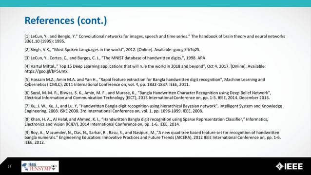 Bayanno-Net: Bangla Handwritten Digit Recognition using CNN | PPT