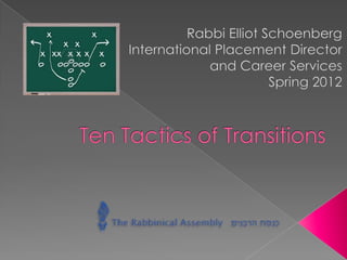 10 Tactics of Transition