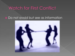    Do not avoid but see as information
 