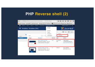 PHP Reverse shell (2)
 