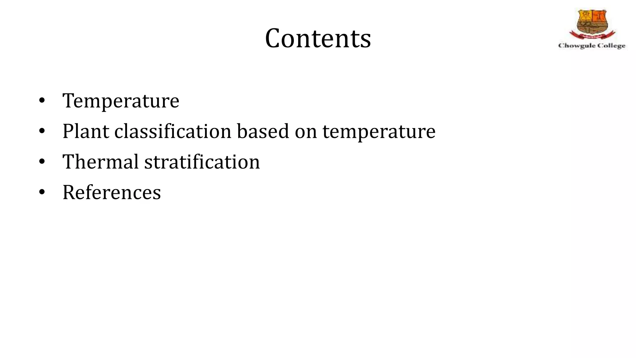 Temperature | PPT