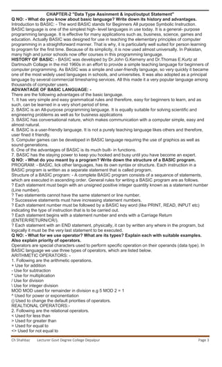10th class computer science notes in english by cstechz | PDF ...