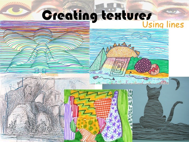 the visual elements of art texture
