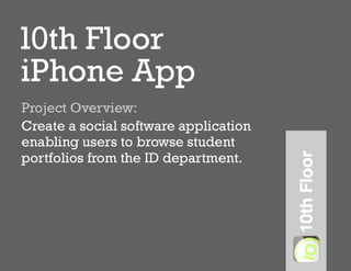 iPhone App Design Presentation