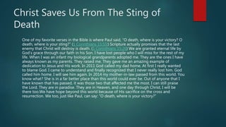 10 things christ saves us from | PPT