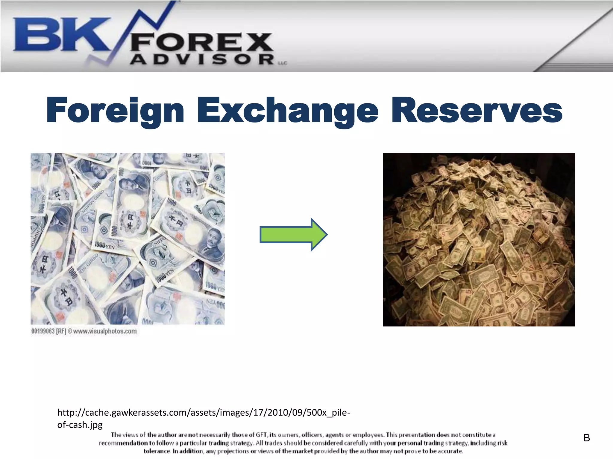 Foreign Exchange Reserves




http://cache.gawkerassets.com/assets/images/17/2010/09/500x_pile-
of-cash.jpg
                                                                    B
 