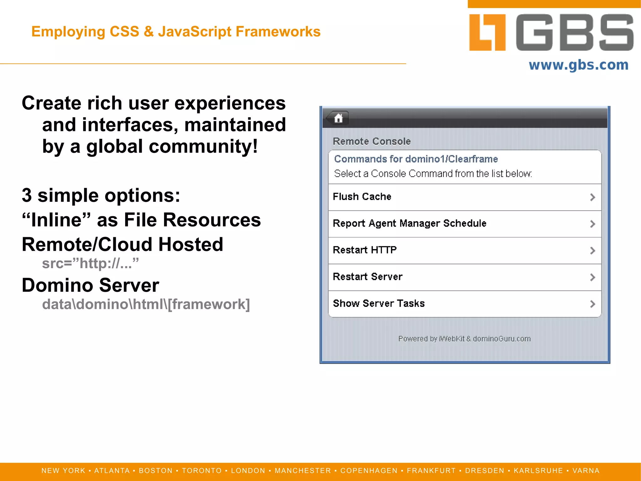 Coding for the User Agent 