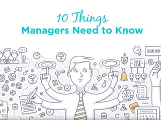 Managers Need to Know
10 Things
 