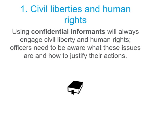 10 things officers dealing with CIs should know | PPT