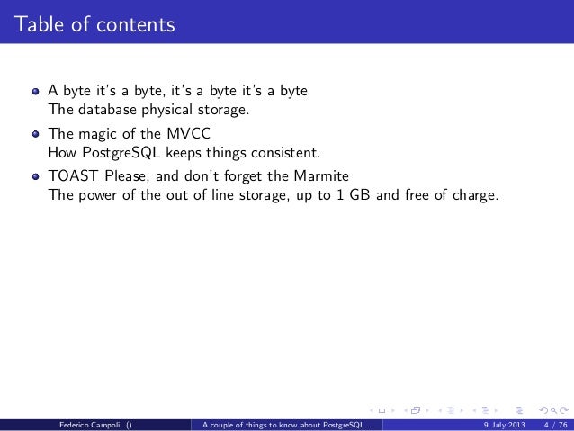 Postgresql timestamp bytes