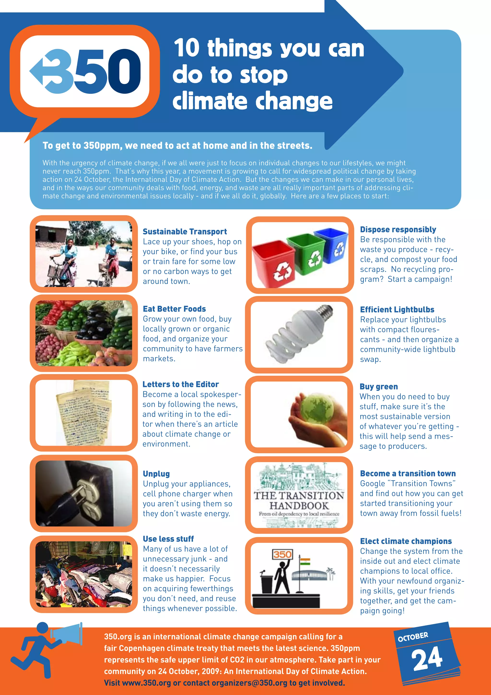 10 things to fight climate change | PDF