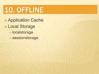 7. JS Mobile FrameworksSenchaTouchhttp://bit.ly/boAFA7jQTouchReally Nice TransitionsIs a Commercial Product