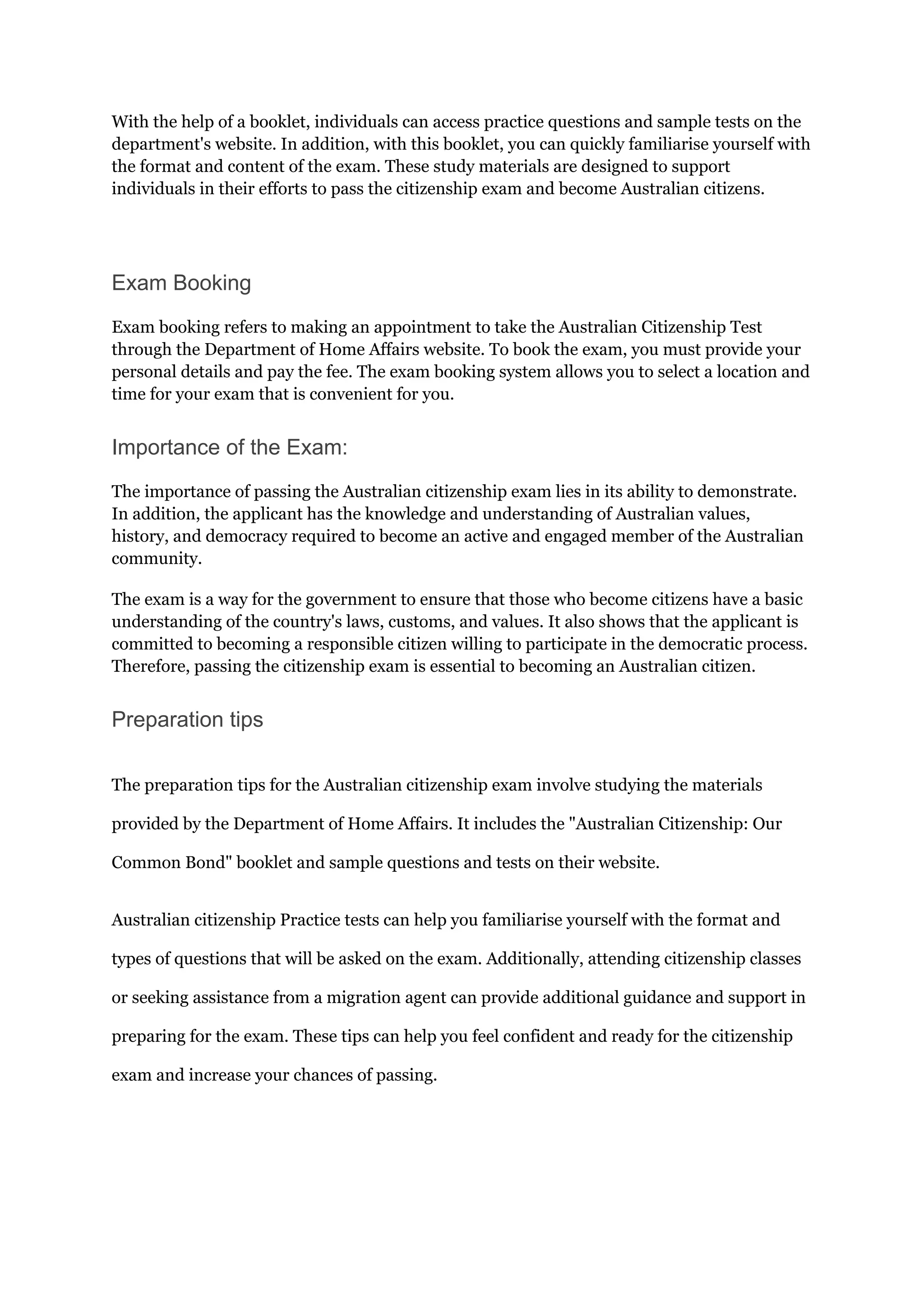 10 Things You Must Know Before Applying Australian Citizenship Exam In(04)