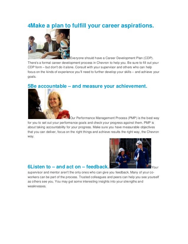 10 Things You Should Do To Develop Your Career