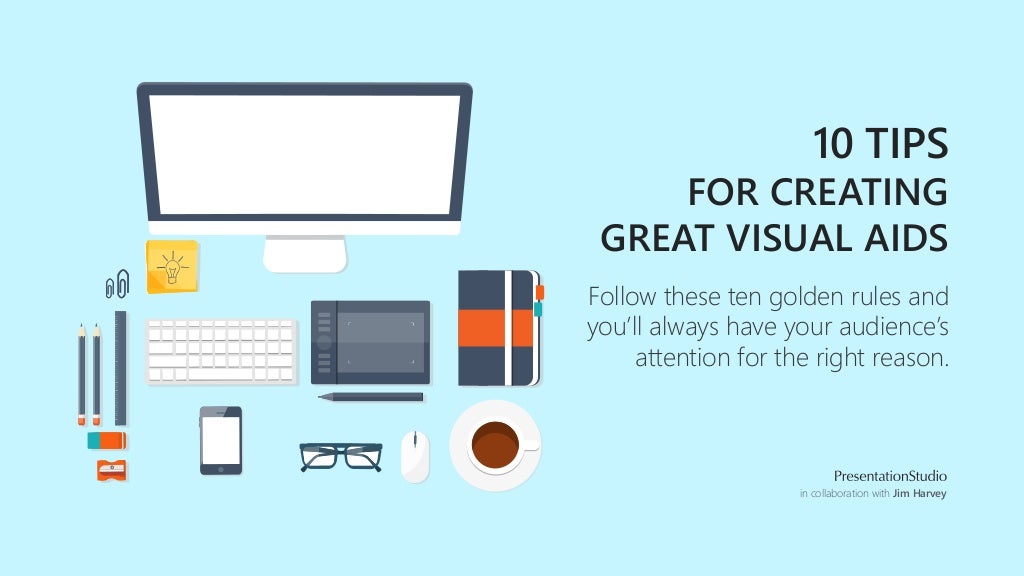 10 tips for creating great visual aids [infographic]