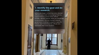 10 Tips for Effective Preservation Advocacy