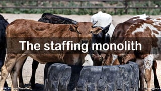 @koenighotze#WJAX #10TipsMicroservices
The staffing monolith
 