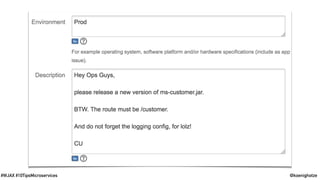 @koenighotze#WJAX #10TipsMicroservices
 