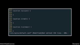 @koenighotze#WJAX #10TipsMicroservices
 