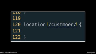 @koenighotze#WJAX #10TipsMicroservices
 