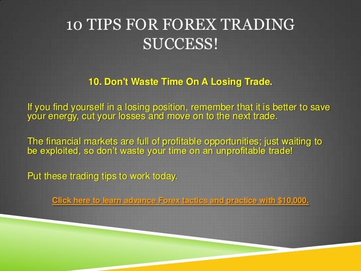 Forex Trading Tips And Tricks - 