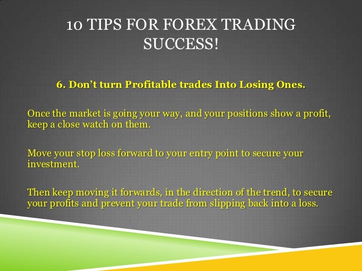 Successful forex traders strategies
