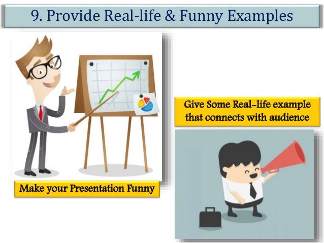 making a presentations