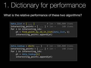 10 Tips for Writing Pythonic Code by Michael Kennedy | PPT