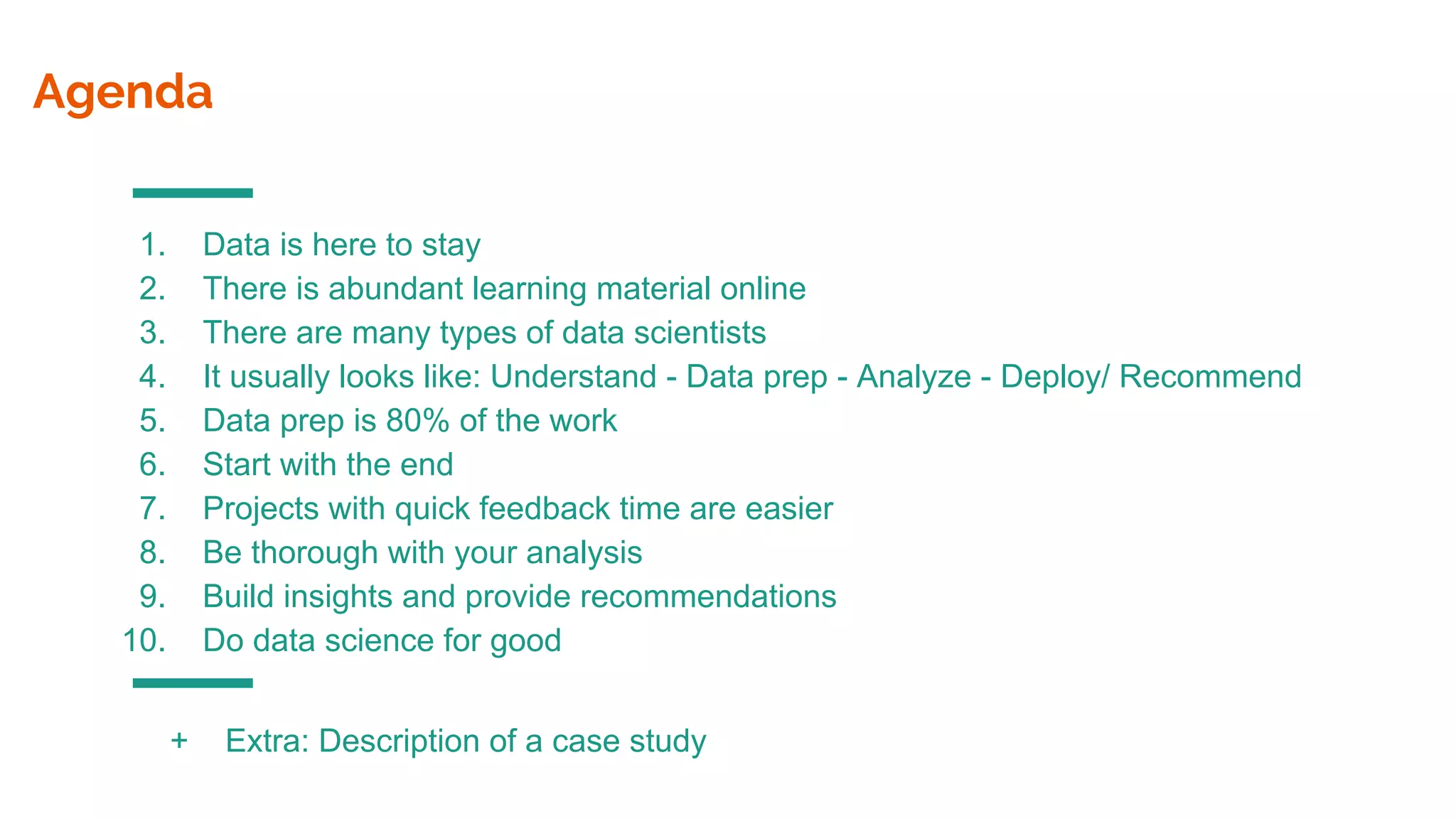 10 Tips From A Young Data Scientist | PPT