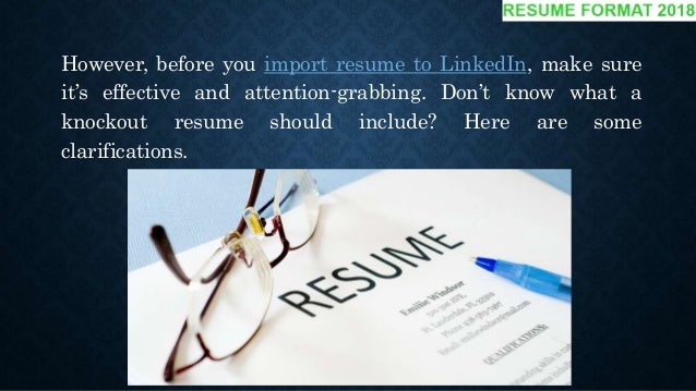 10 tips how to add resume to linkedin