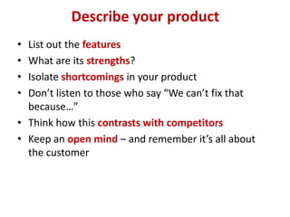 10 Tips on how to be an Awesome Product Manager Slide 12