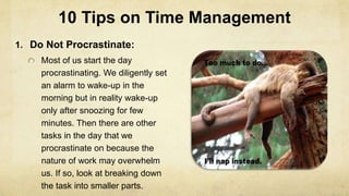 10 Powerful Tips for Time Management | PPTX