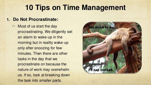 10 powerful tips for time management 10 tips for time management